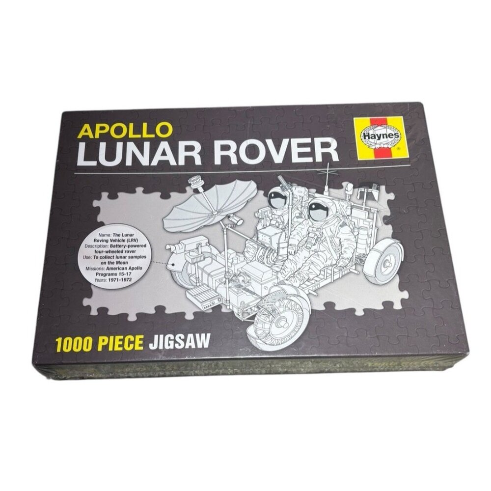 Apollo Lunar Rover 1000 Piece Jigsaw Puzzle By Haynes Sealed Vehicle Space
